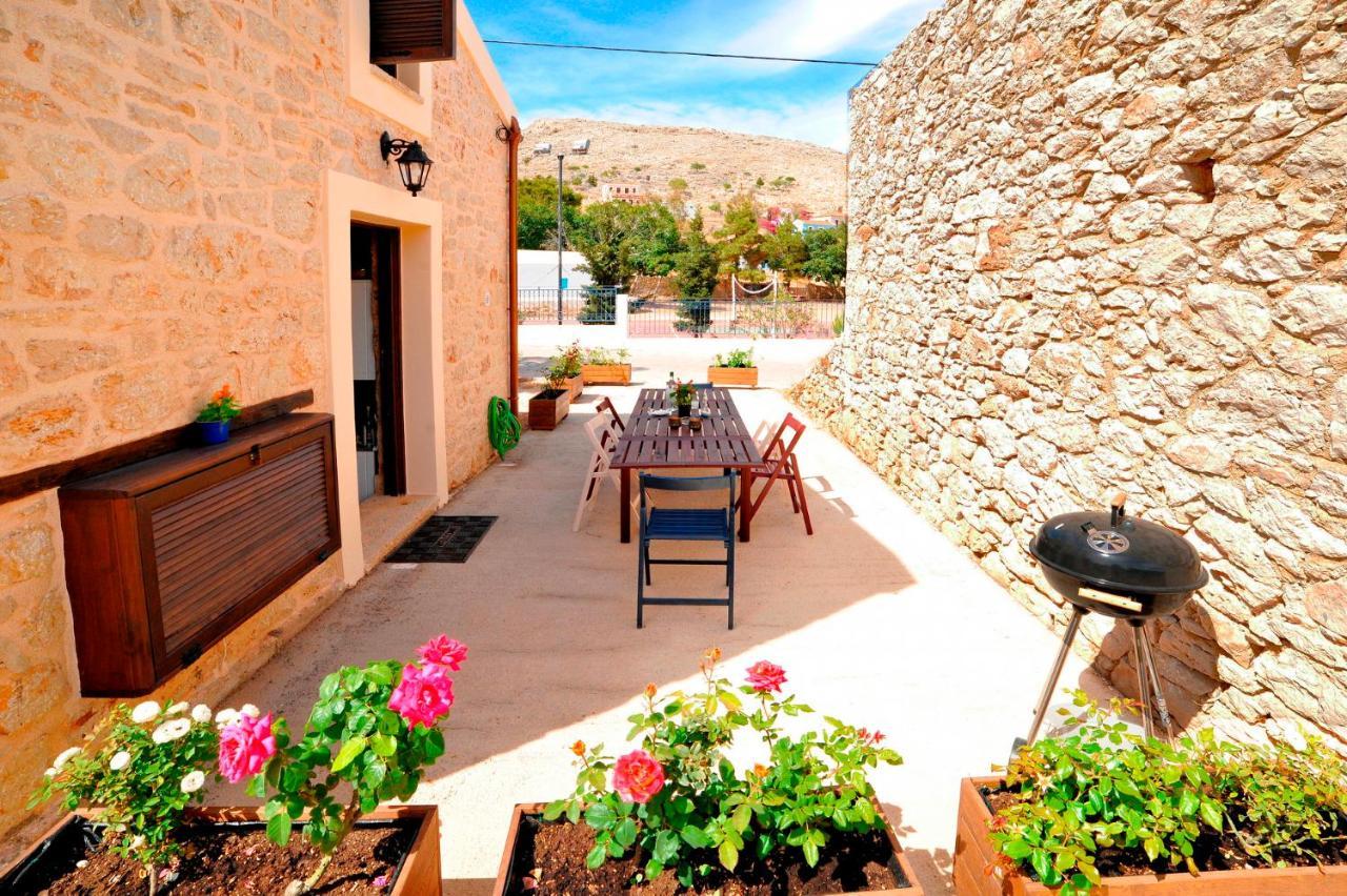 Casa Piedra Villa Halki Island Exterior foto